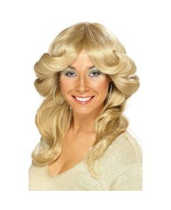 PELUCA ANGELES DE CHARLIE RUBIA