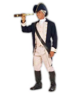 DISFRAZ DE COMANDANTE DE MARINA LUJO