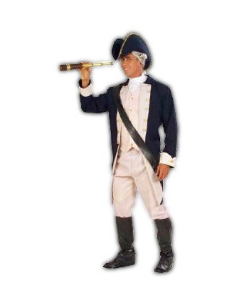 DISFRAZ DE COMANDANTE DE MARINA LUJO