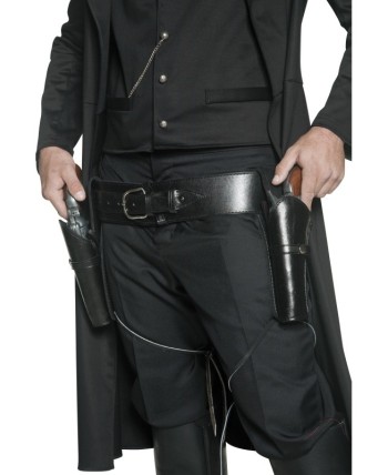 CARTUCHERA LUJO PARA DOS PISTOLAS