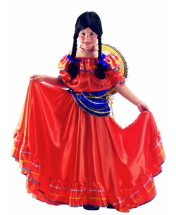 disfraz de mejicana para niña