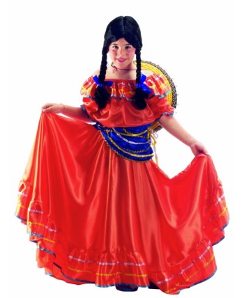 disfraz de mejicana para niña