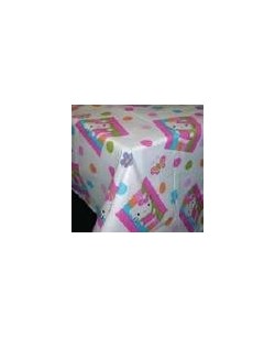 Mantel Hello Kitty de Plastico para Fiestas