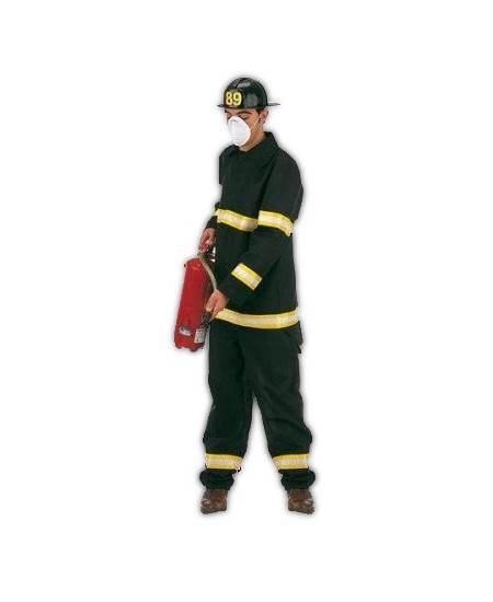 DISFRAZ DE BOMBERO CON CASCO