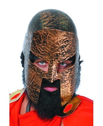 CASCO ESPARTANO DORADO