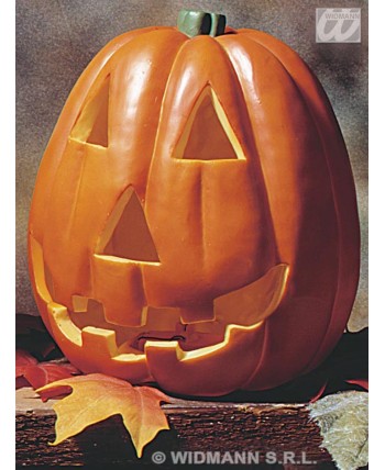 CALABAZA CON LUZ 25 CM.