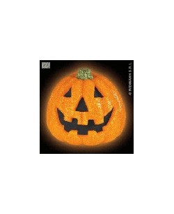 CALABAZA ESCARCHA LUZ 20CM.