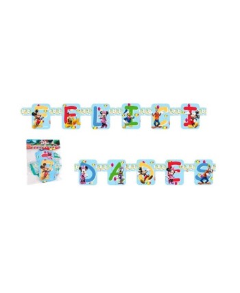 GUIRNALDA FELICIDADES MICKEY CLUBHOUSE