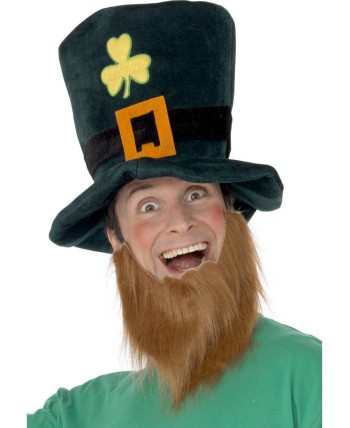 SOMBRERO DUENDE ST. PATRICK  CON BARBA