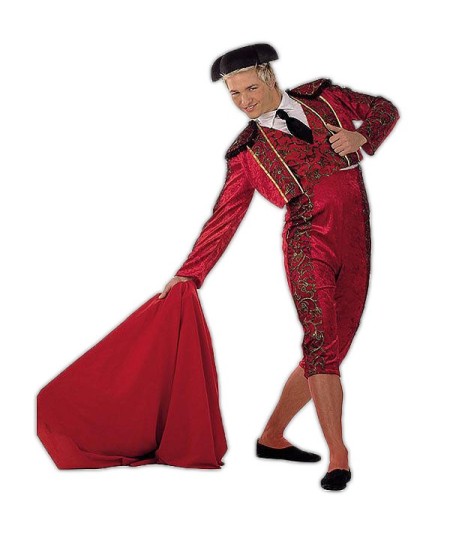 DISFRAZ DE TORERO ROJO