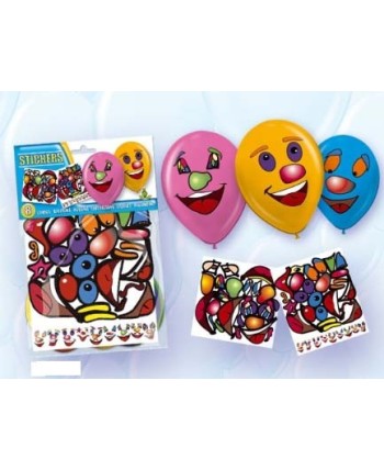 BOLSA STICKERS 10 GLOBOS