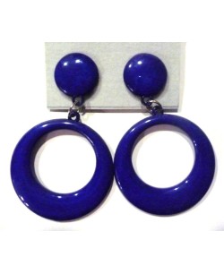 PENDIENTE AZUL MEDIANO