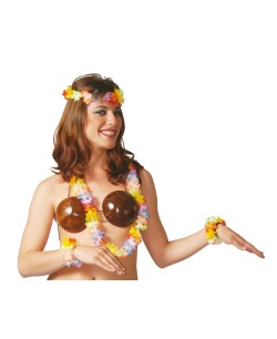 SET 3 PIEZAS CONJUNTO HAWAIANO