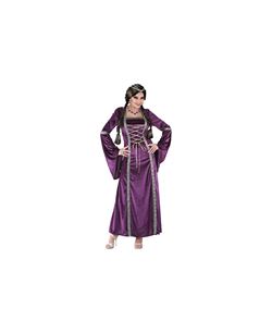 DISFRAZ DE PRINCESA MEDIEVAL VIOLETA MUJER