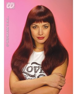 PELUCA EVA PELIRROJA CON FLEQUILLO