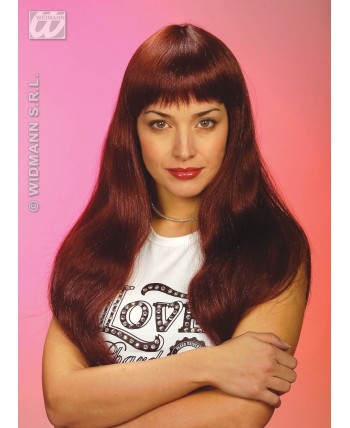 PELUCA EVA PELIRROJA CON FLEQUILLO