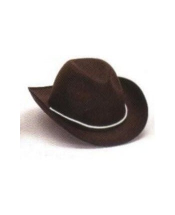 SOMBRERO VAQUERO NEGRO NIÑO T. 6