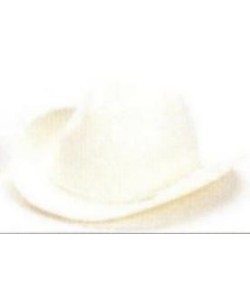 SOMBRERO VAQUERO BLANCO NIÑO/MUJER T.6