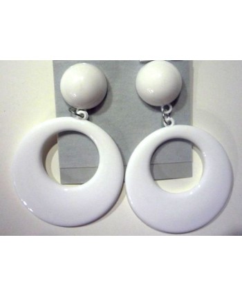 PENDIENTE BLANCO GRANDE