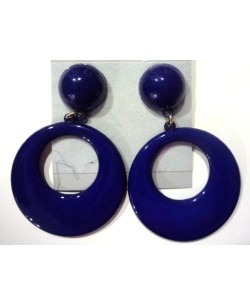 PENDIENTE AZUL GRANDE