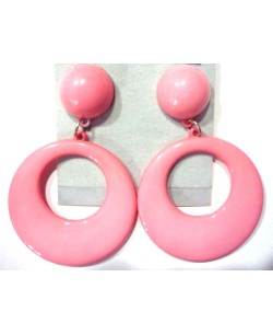 PENDIENTE ROSA GRANDE