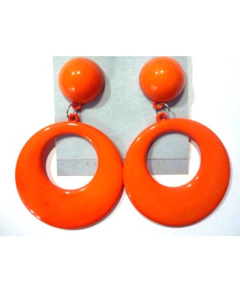 PENDIENTE NARANJA GRANDE