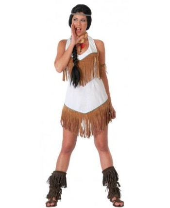 DISFRAZ DE INDIA SEXY BLANCA