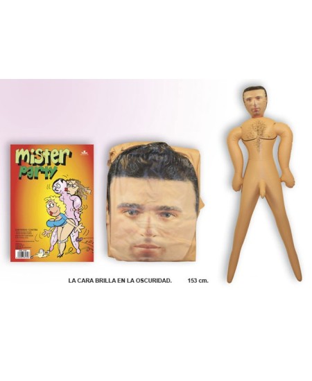 MUÑECO CON PITO HINCHABLE