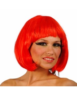 PELUCA MEDIA MELENA ROJA