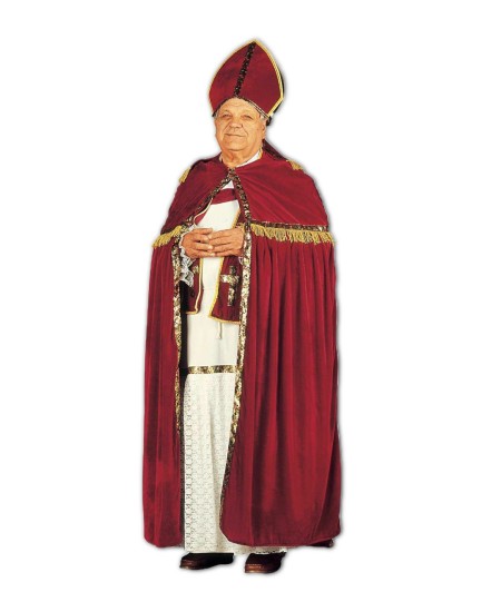 DISFRAZ DE OBISPO PARA HOMBRE