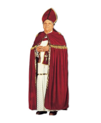 DISFRAZ DE OBISPO PARA HOMBRE