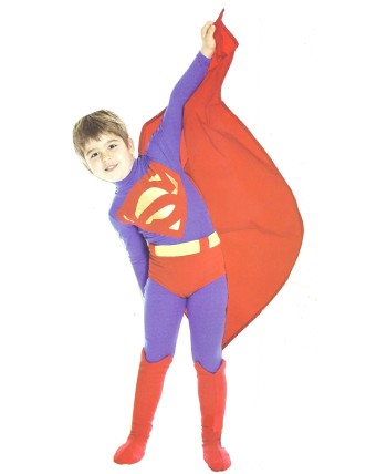 DISFRAZ DE SUPER HOMBRE 