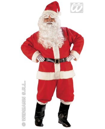 Disfraz de Papa Noel de lujo