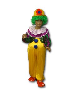 DISFRAZ DE PAYASO LUJO