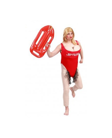 DISFRAZ DE VIGILANTE PLAYA PARA HOMBRE