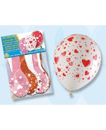 GLOBO CORAZON 8 UNI.