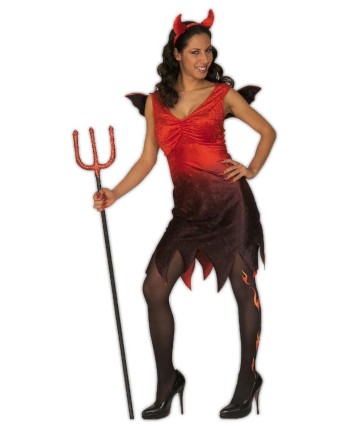 DISFRAZ DE DIABLESA PICANTE PARA MUJER