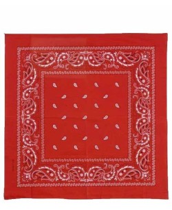 PAÑUELO BANDANA ROJA