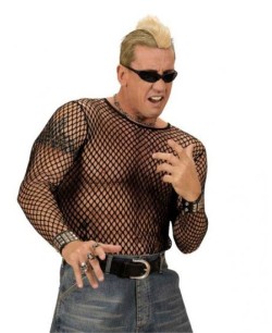 CAMISETA DE RED NEGRA HOMBRE