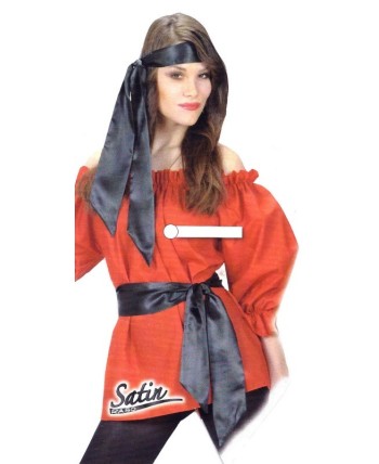 CAMISA ESCOTADA ROJA MUJER