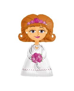 GLOBO DE HELIO GIGANTE NOVIA
