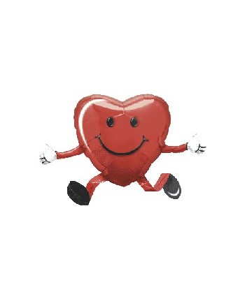 GLOBO DE HELIO GIGANTE CORAZON