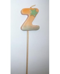 VELA PALITO LETRA Z