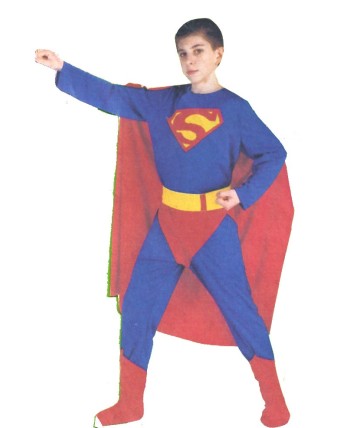 DISFRAZ DE SUPERHOMBRE INFANTIL