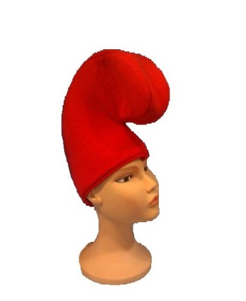 GORRO ROJO PARA DISFRAZ DE ENANITO AZUL