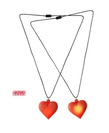 COLLAR CORAZON LUMINOSO