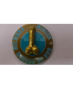CHAPA MISTER HUEVOS DE ORO