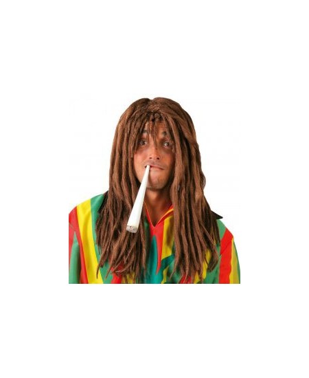 ▷ PELUCA RASTA CASTAÑA