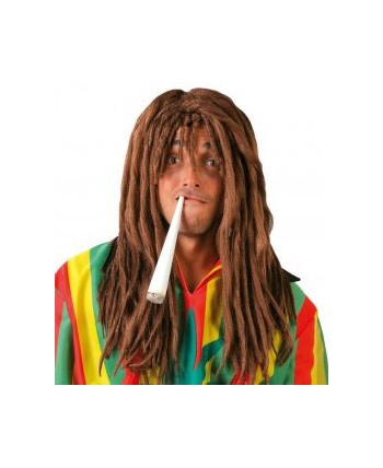 PELUCA RASTA CASTAÑA