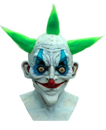 CARETA DELUXE PAYASO VIEJO RISA MAQUIABELICA